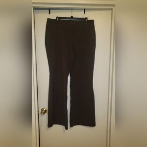 Dark brown dress pants